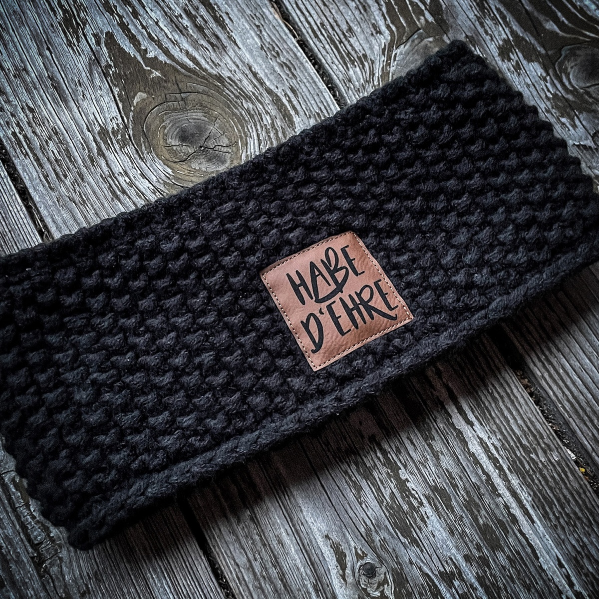 Habe d'Ehre Stirnbandl Strick